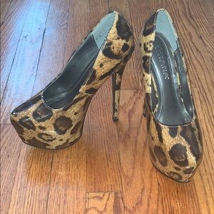Leopard Print Stilettos